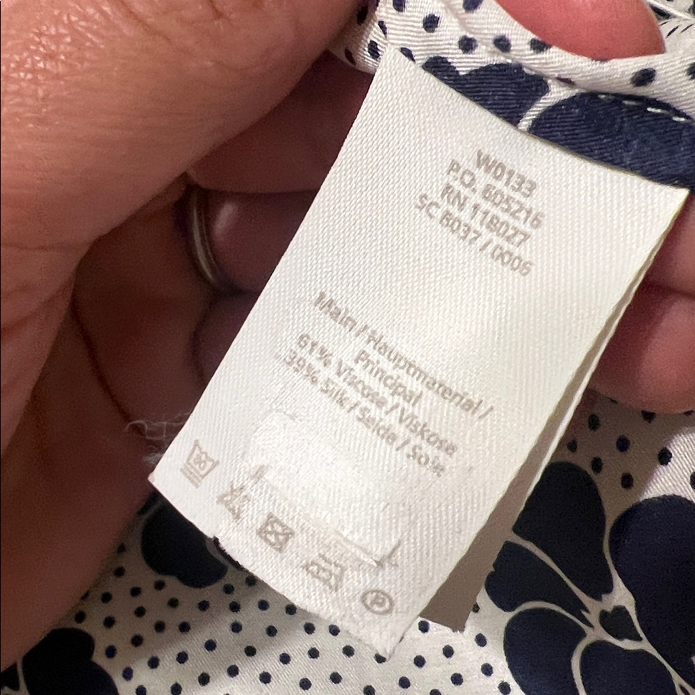 BODEN Amanda Silk Blend Blouse - Picture 8 of 8